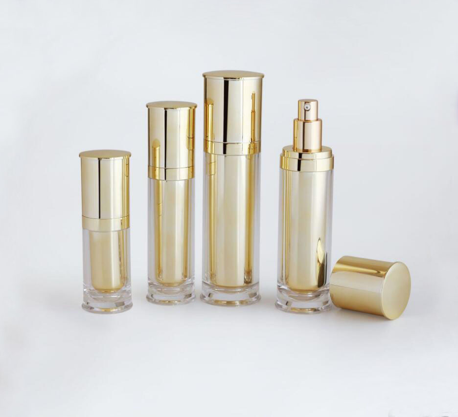 Essence Serum Toner - 120ml espelho brilhante ouro acrílico imprensa