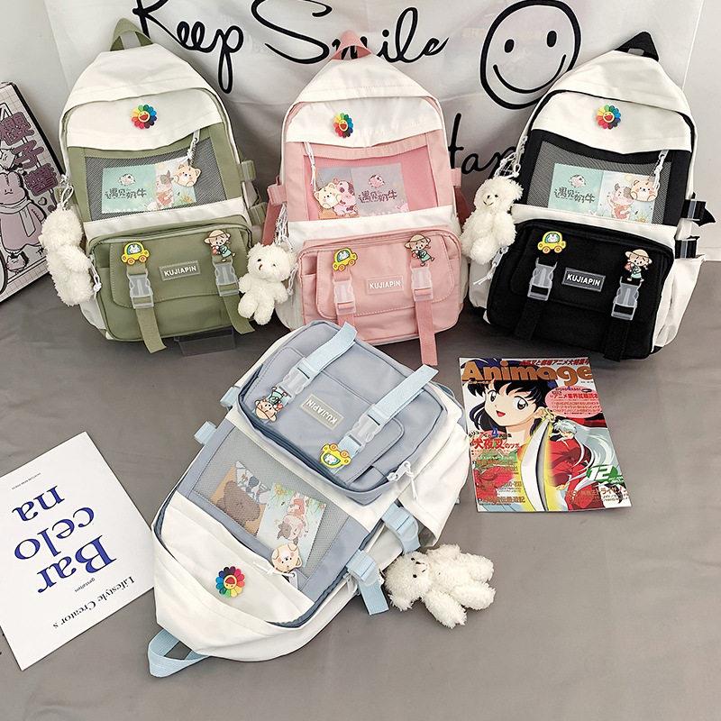 Mochila Casual Unissex de Gran - Korean Student Lifestyle avaliação e preço